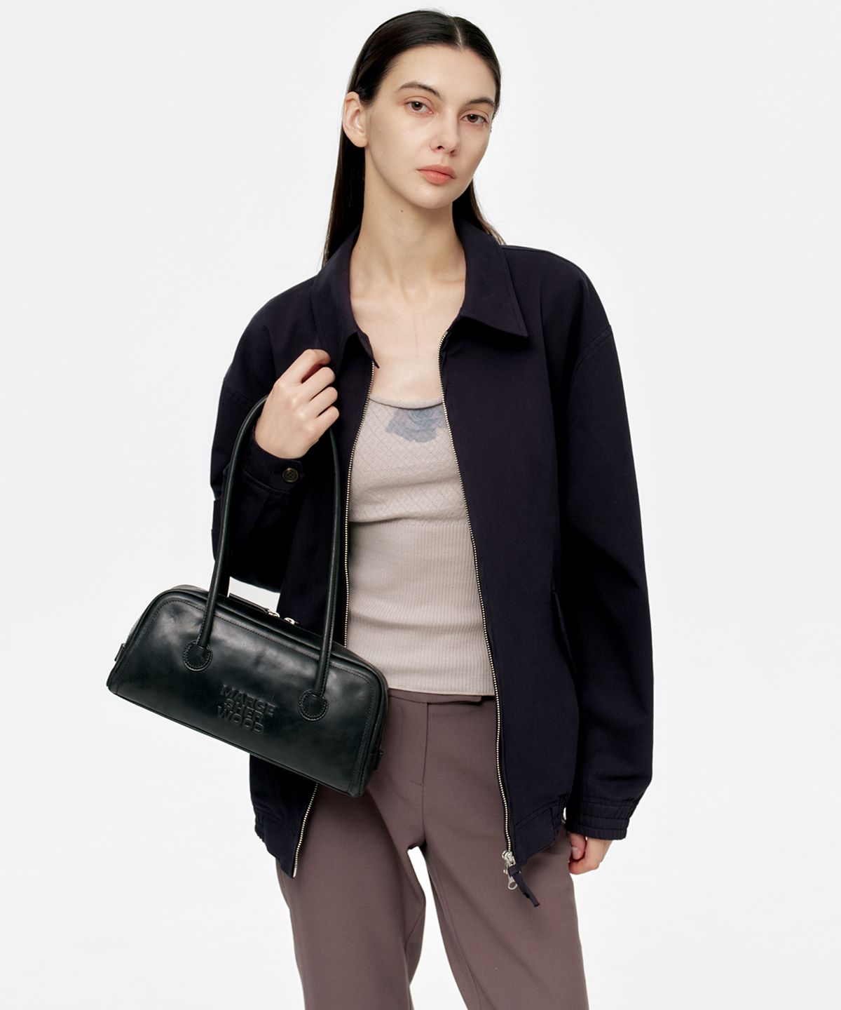 마지셔우드(MARGESHERWOOD) SOFT BOSTON EW_black pull-up