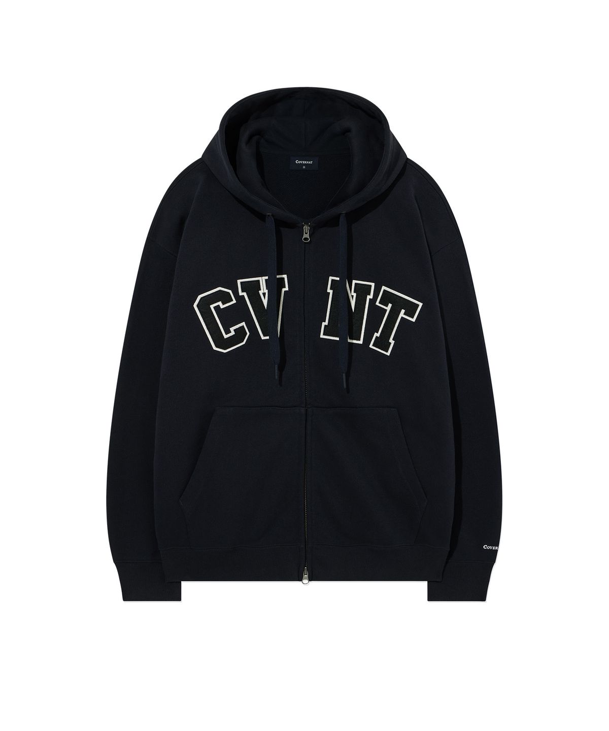 커버낫(COVERNAT) CVNT 후드집업 Dark Navy