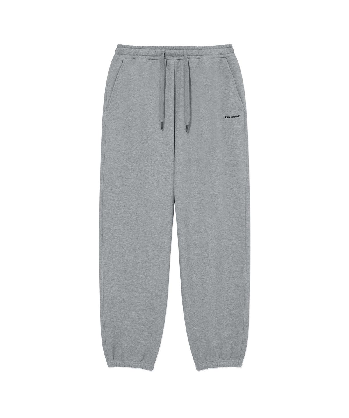 커버낫(COVERNAT) 스몰 어센틱 스웻 조거 팬츠 Melange Gray