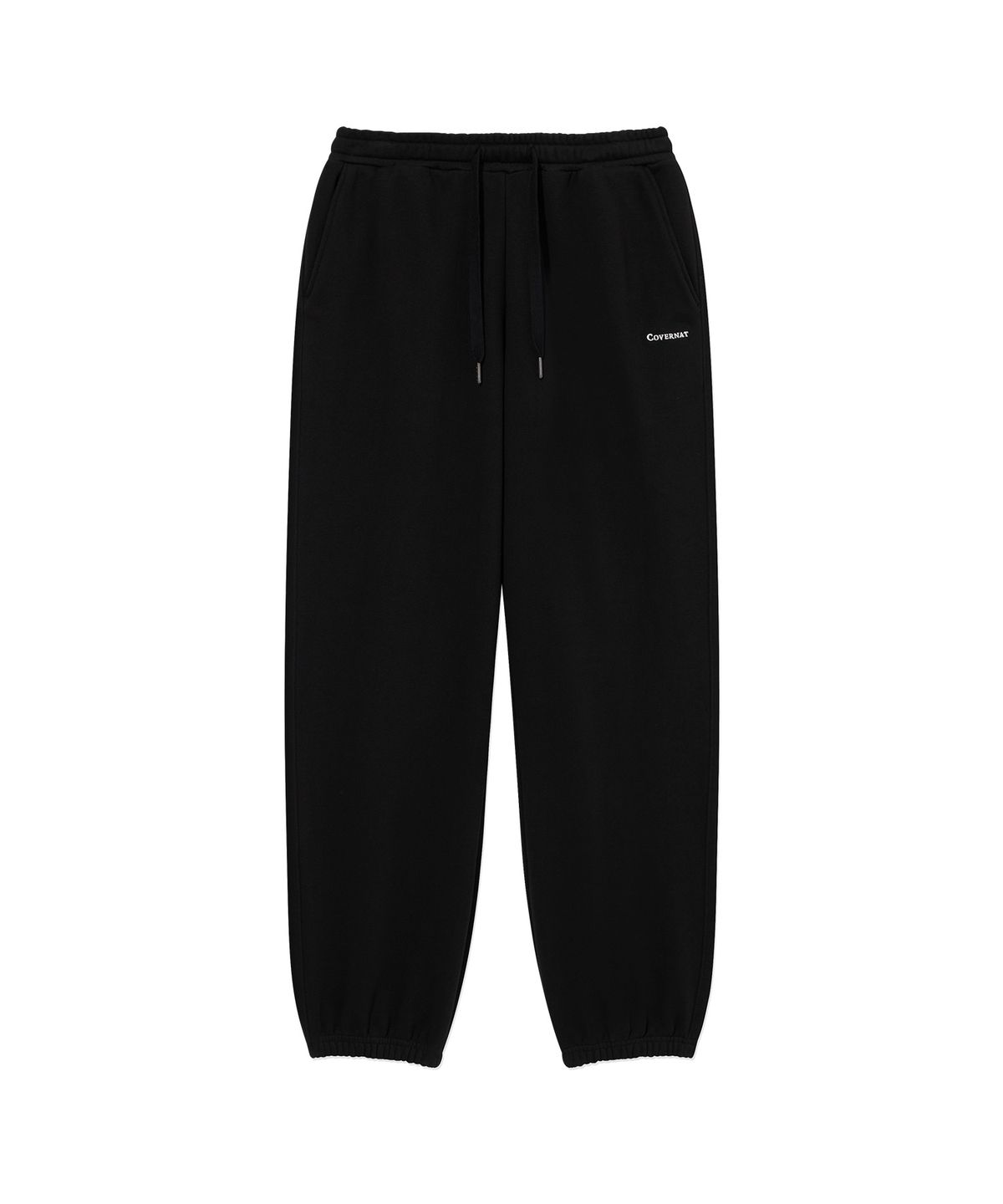 커버낫(COVERNAT) 스몰 어센틱 스웻 조거 팬츠 Black