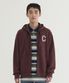C 로고 후드집업 Brown