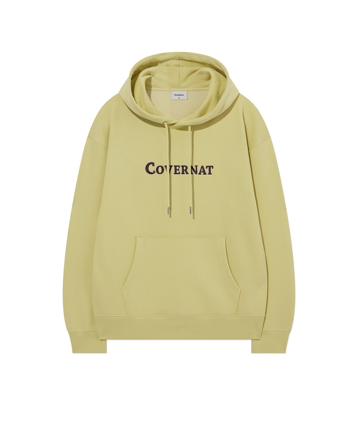 커버낫(COVERNAT) 센터 어센틱 후디 Light Yellow