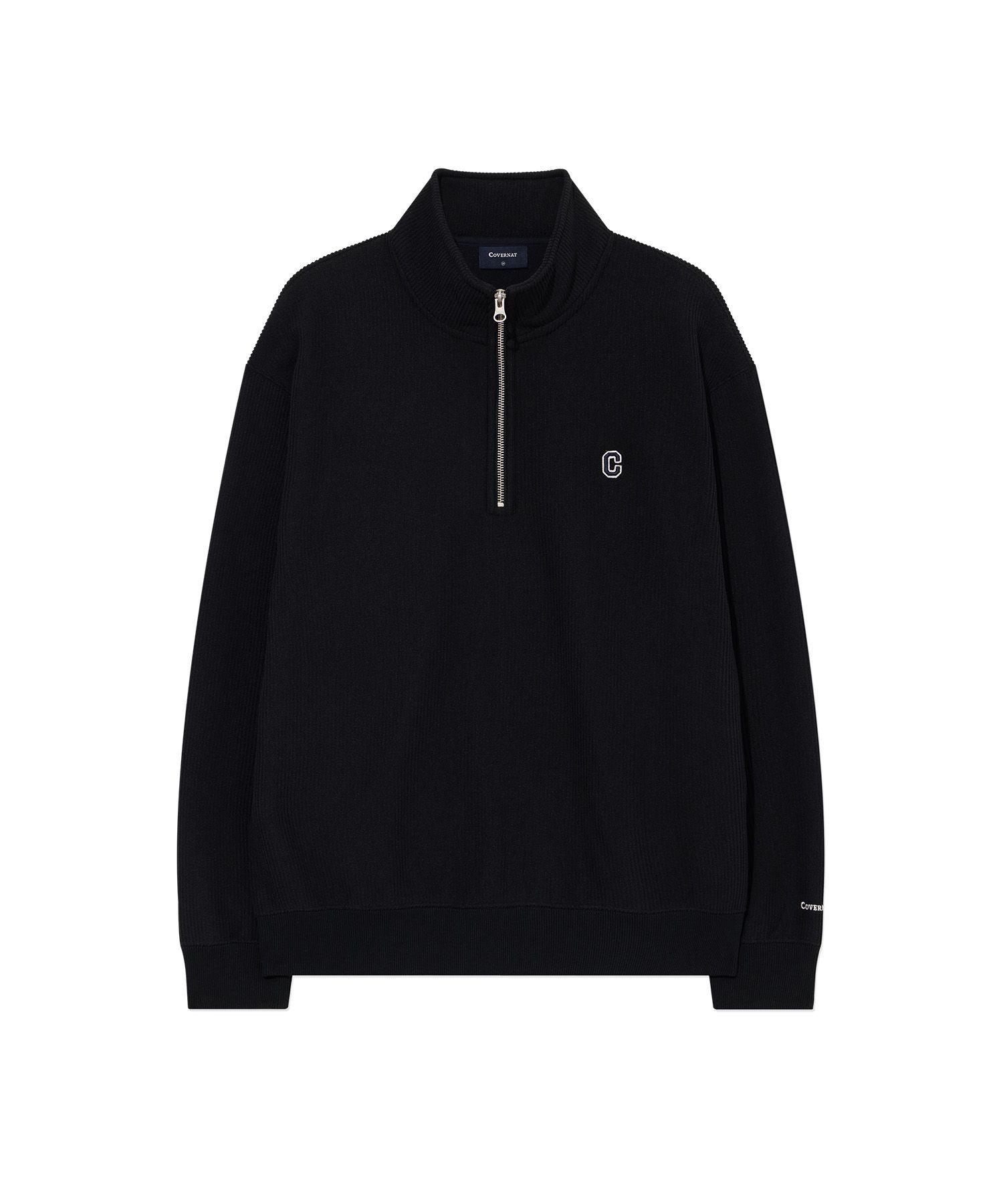 スウェット・トレーナー COVERNAT Clover Kara Half Zip-up Man to Man Mint MUSINSA公式 | COVERNAT Clover collar half zip-up sweatshirt mint