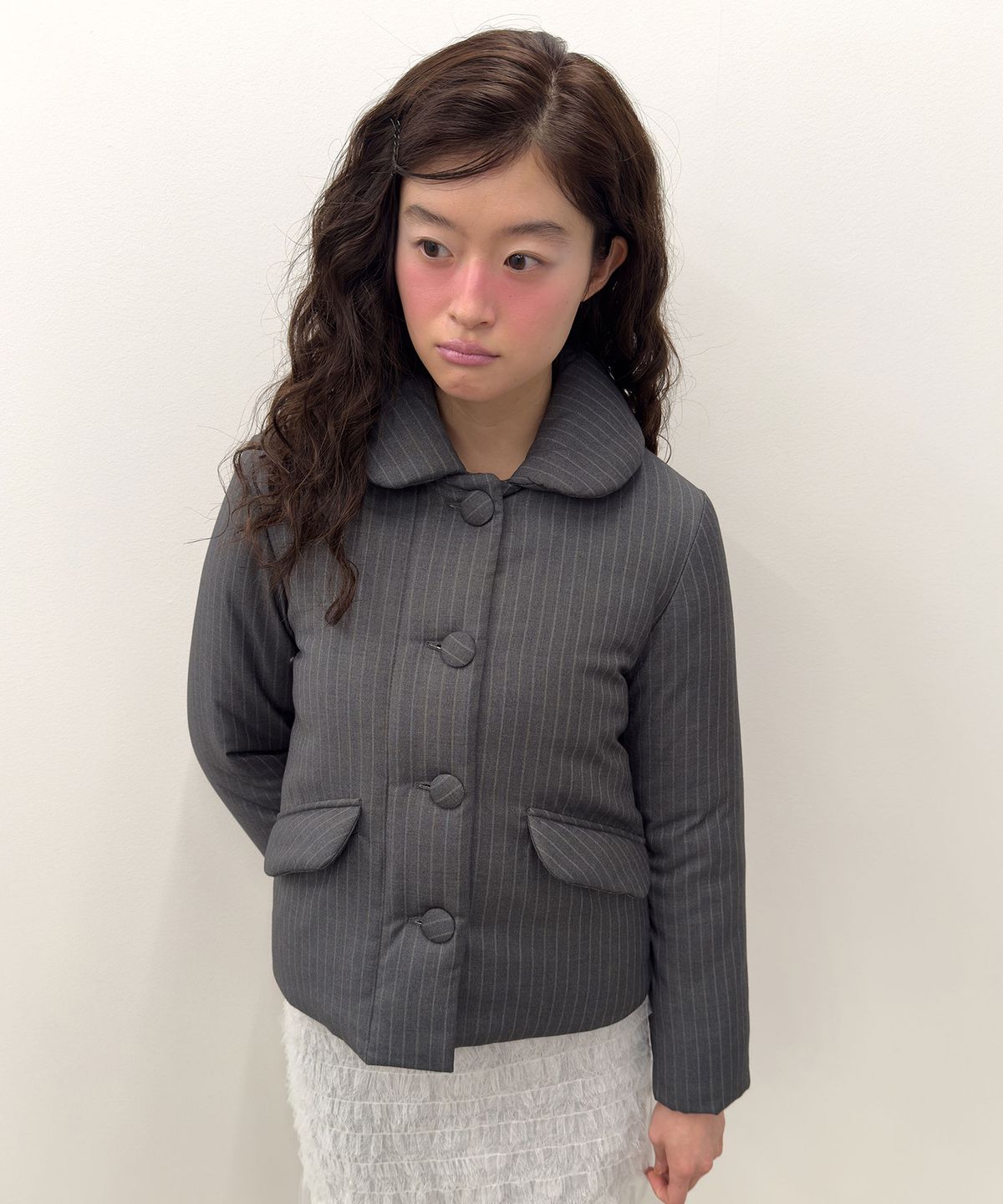 타입서비스(TYPESERVICE) Chubby Puffer Jacket [Gray]