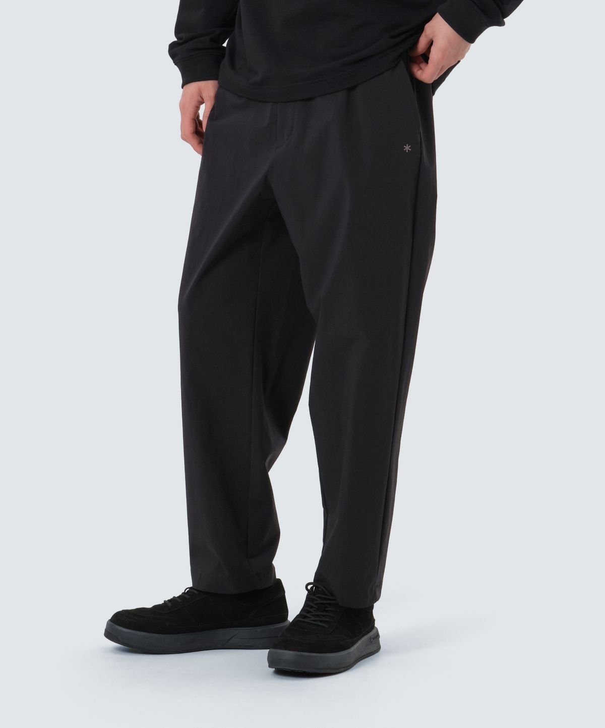 스노우피크 어패럴(SNOWPEAK APPAREL) 루트 테이퍼드 팬츠 (S25FMRPT64) Black