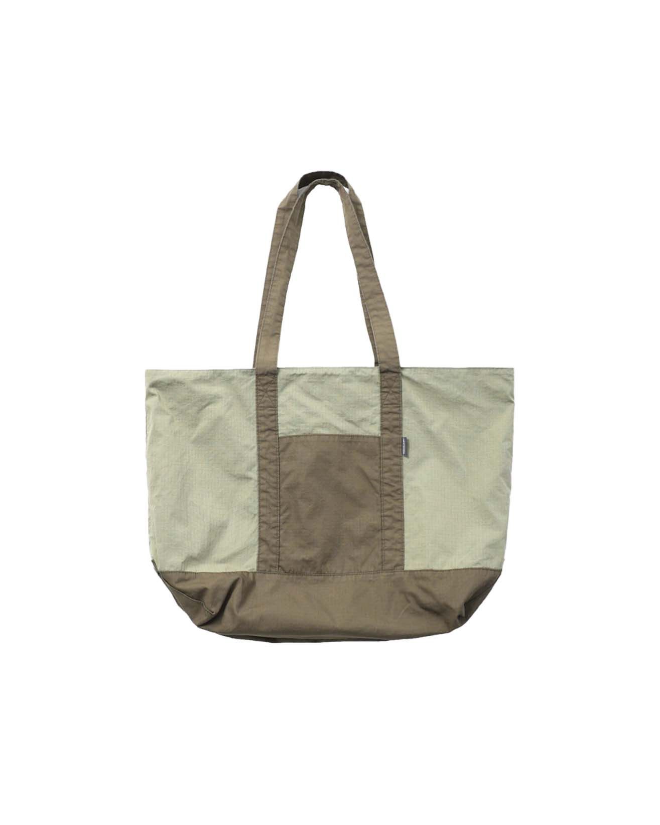 MUSINSA | 999HUMANITY Adventure Paneled Big Tote Bag (Washed Khaki