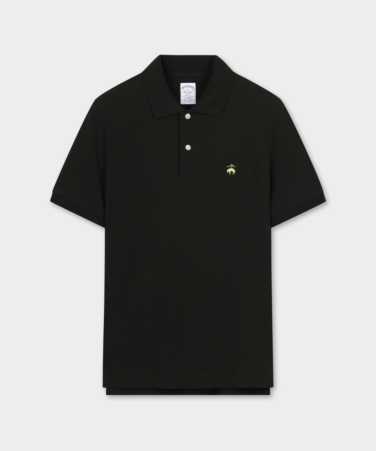 브룩스 브라더스(BROOKS BROTHERS) 수피마 피케 폴로 셔츠 (블랙브라운) (BBNTMM4369)
