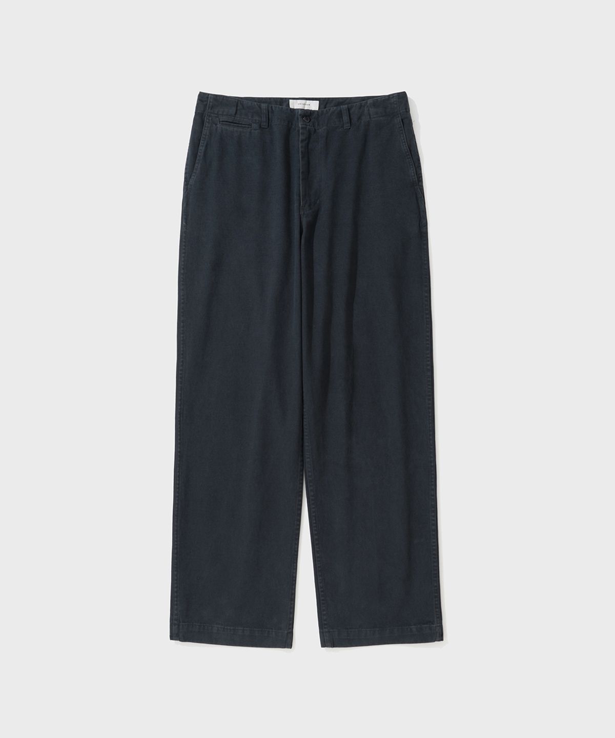 셔터(SHIRTER) MOSS DRILL CHINO PANTS (NAVY)