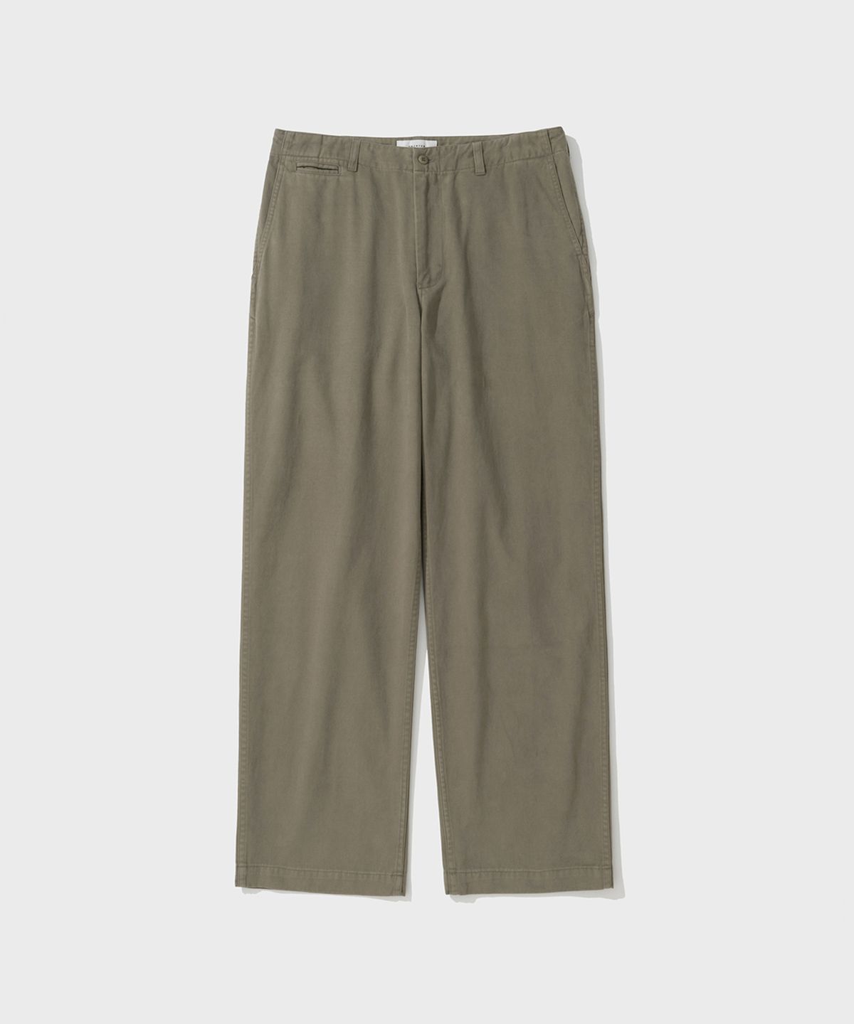 셔터(SHIRTER) MOSS DRILL CHINO PANTS (BEIGE)