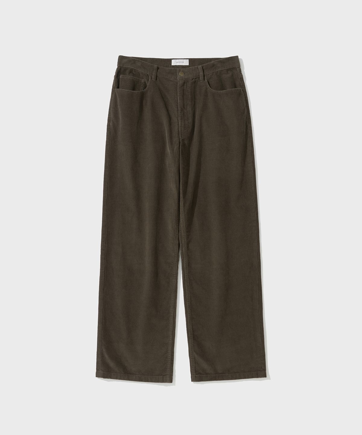 셔터(SHIRTER) 5P CORDUROY PANTS (BROWN)