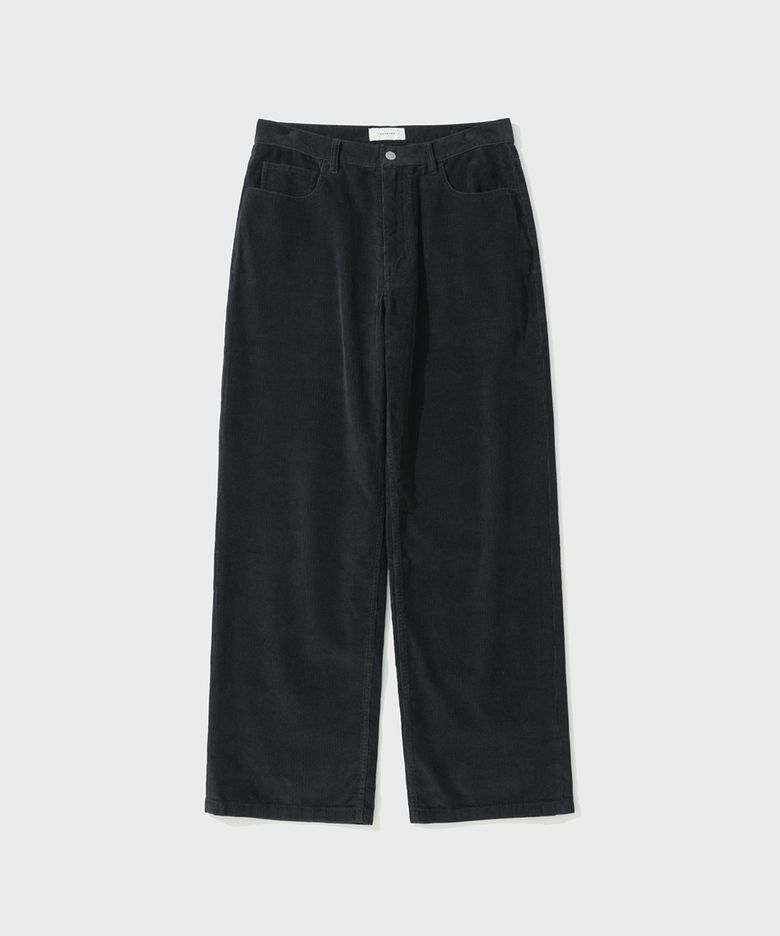 5P CORDUROY PANTS (CHARCOAL)