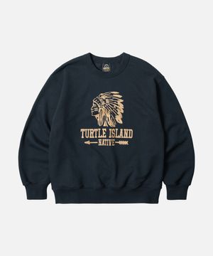 TURTLE ISLAND SWEATSHIRT _ NAVY
