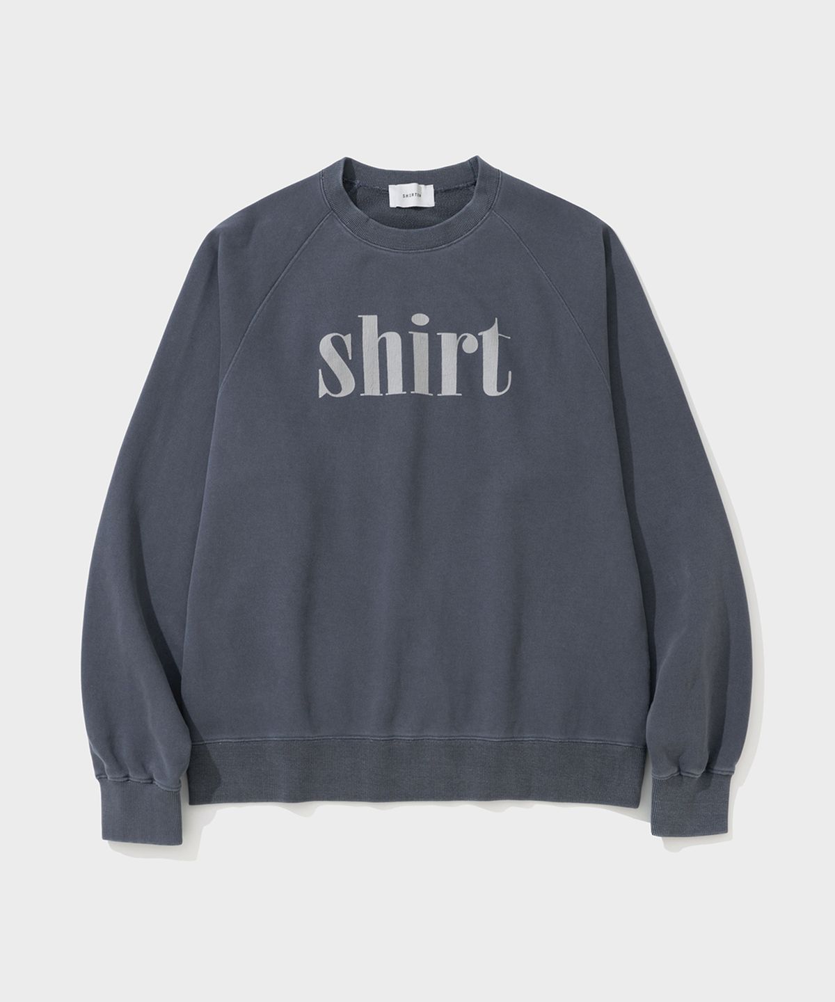 셔터(SHIRTER) VTG LOGO SWEATSHIRT (NAVY)