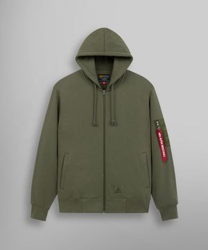 유틸리티 포켓 풀 집업 OG-107 그린