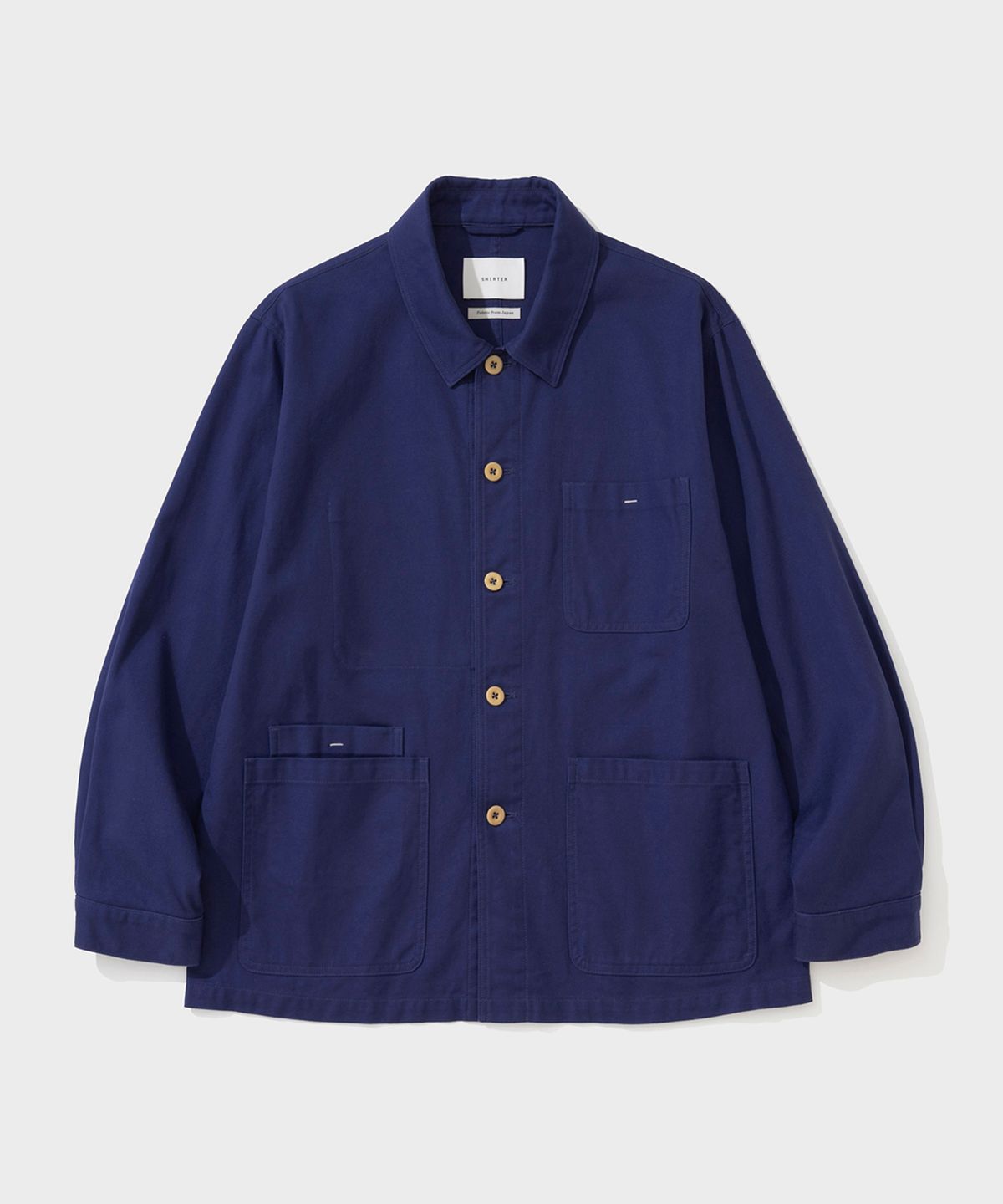 셔터(SHIRTER) SERGE FRENCH WORKER JACKET (BLUE)
