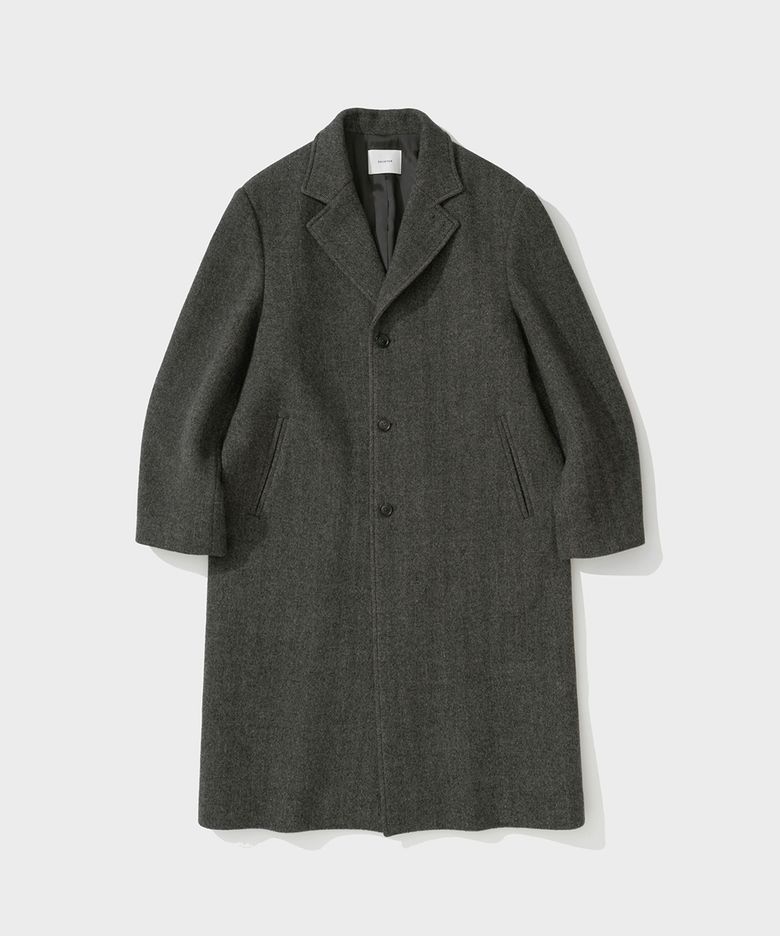 SINGLE CHESTER COAT (HBT BROWN)
