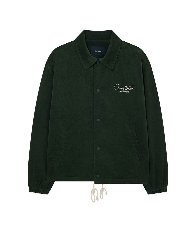 코듀로이 코치자켓 Green