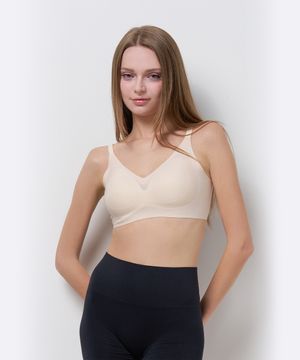 에어리쿨 더블 브라_샌드베이직