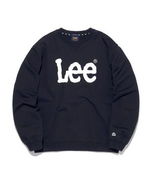 빅 트위치 로고 맨투맨 네이비