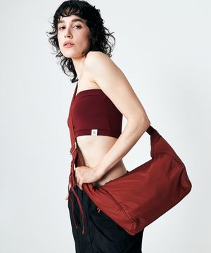 아일렛 스트랩 호보백[레드]