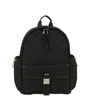 버클 플랩 백팩[블랙]