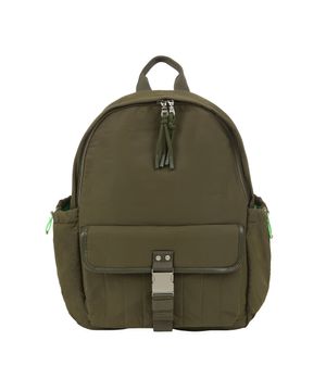 버클 플랩 백팩[카키]