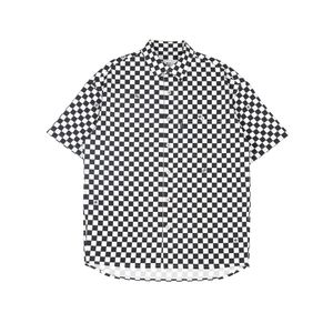 DS04CB 솔리드 C 쇼트 슬리브 워크 셔츠 Cement beige