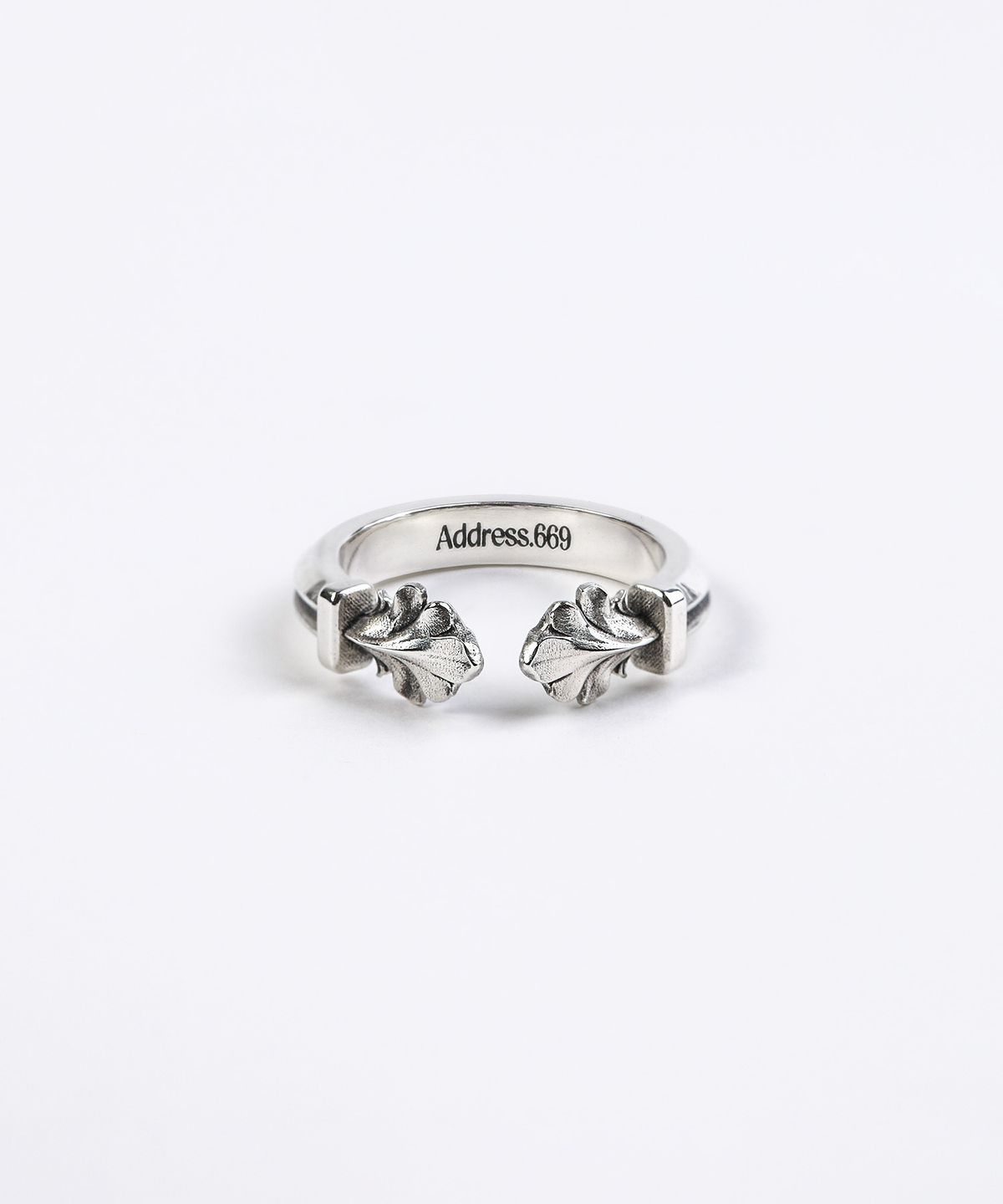 어드레스669(ADDRESS669) Dual Leaf Ring