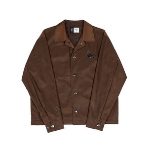 ES04-BR ACL 앰블럼 트윌 컨버터블 자켓 Brown