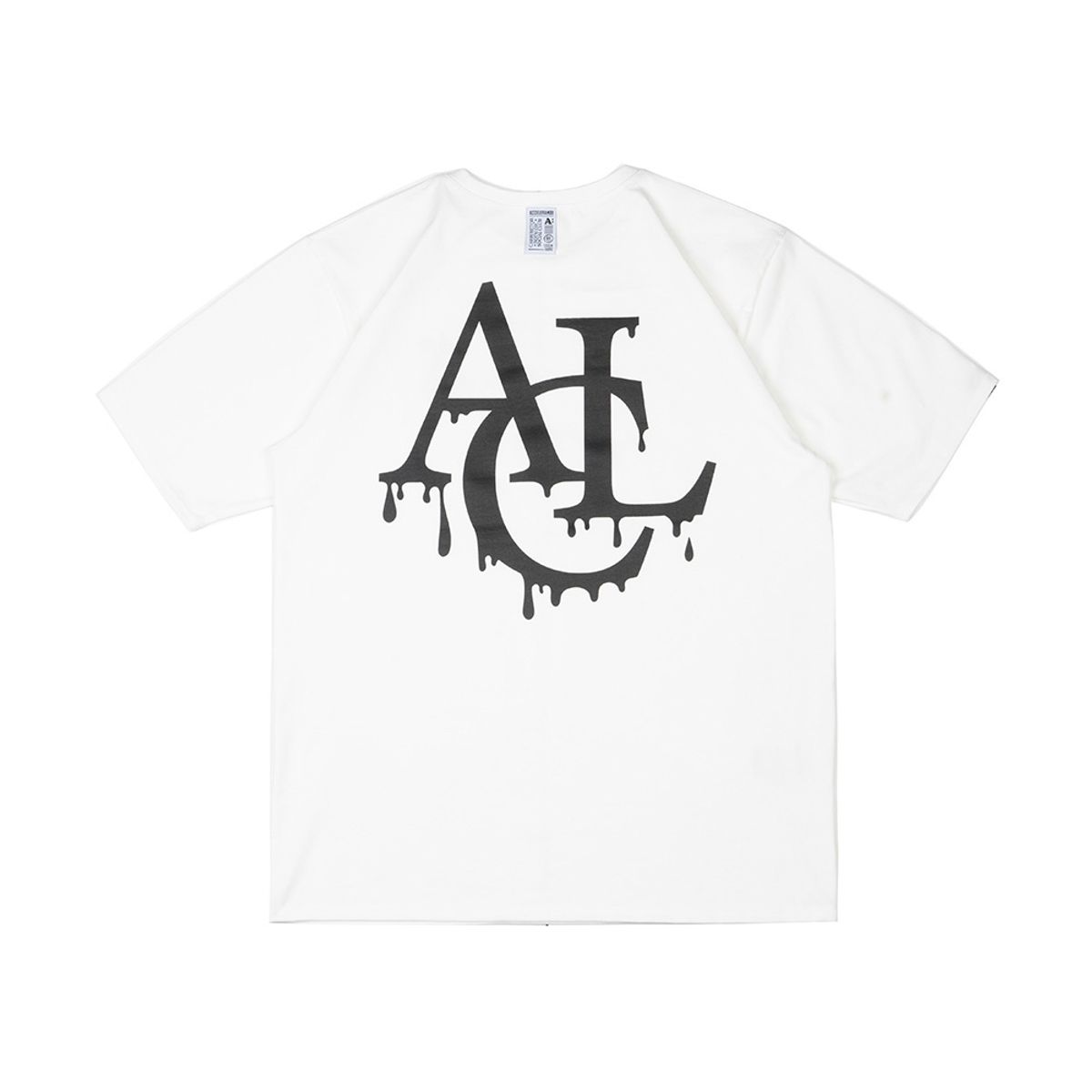 아첼레란도(ACCELERANDO) BT09WH 멜팅 ACL 오버핏 티셔츠 White