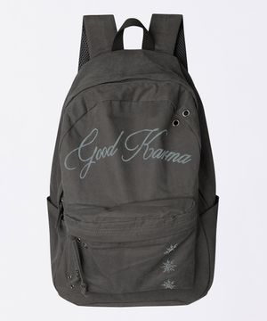 Karma Vintage Backpack Charcoal