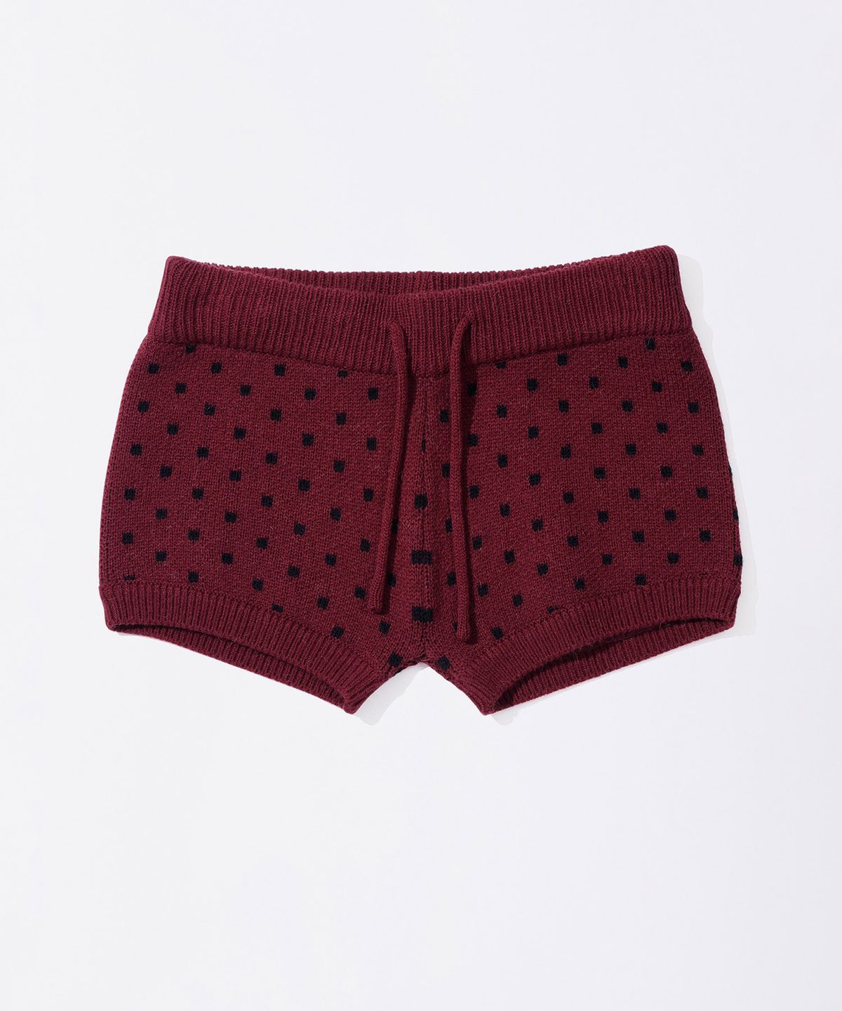 스컬프터(SCULPTOR) Snowflake Knit Shorts Ladybug