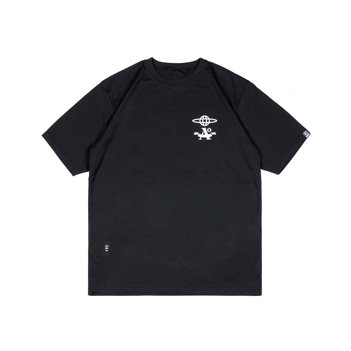 아첼레란도(ACCELERANDO) BT11BK OA 오버핏 에슬레틱 티셔츠 Black