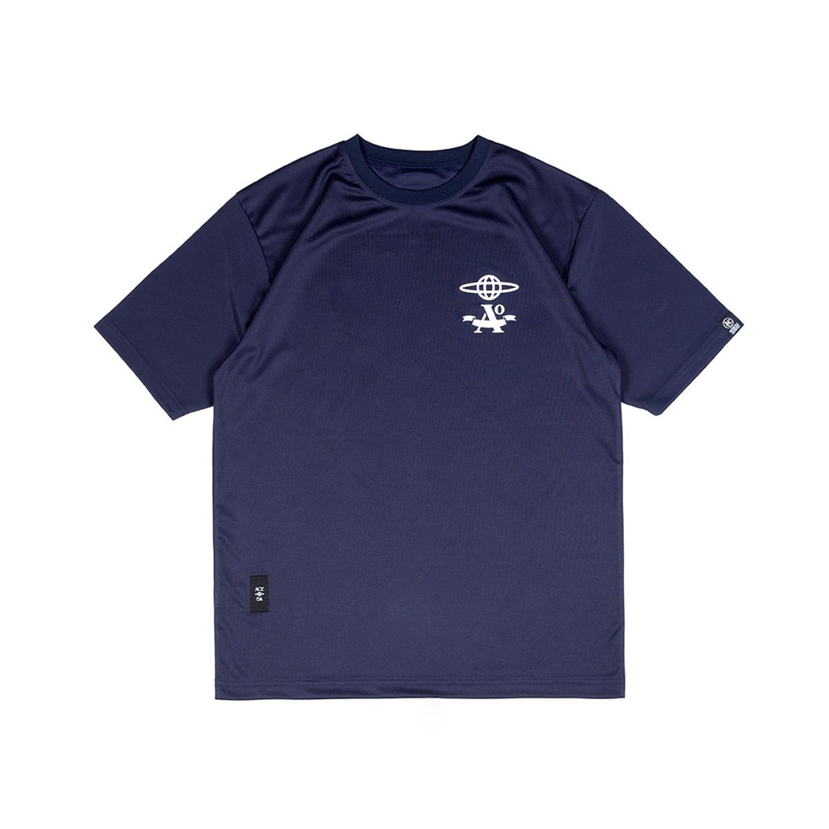 아첼레란도(ACCELERANDO) BT11NY OA 오버핏 에슬레틱 티셔츠 Navy