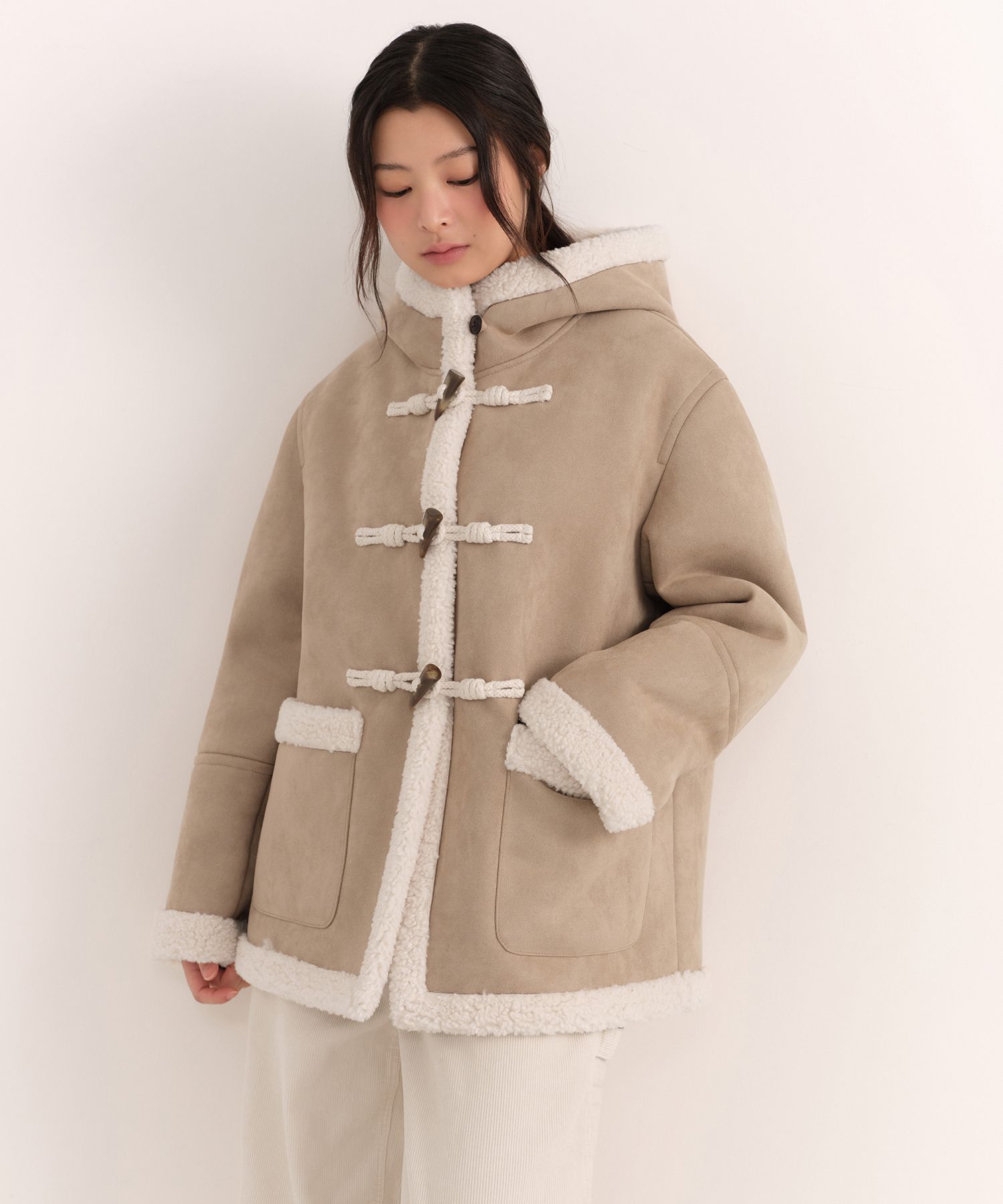 MUSINSA STANDARD WOMAN ハーフダッフルコート MUSINSA公式 | MUSINSA STANDARD WOMAN ウィメンズ シンセティック