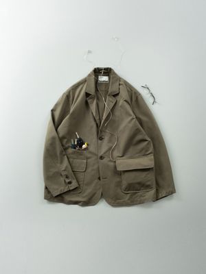 시티 워커 클럽 자켓 (카키 그레이)