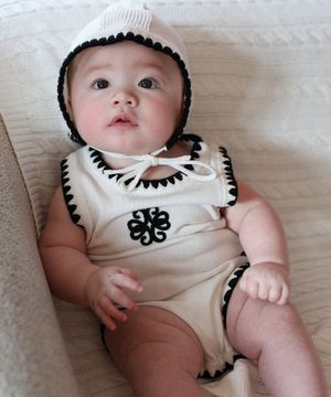 [BABY] 프렌치 보넷 SET 아이보리