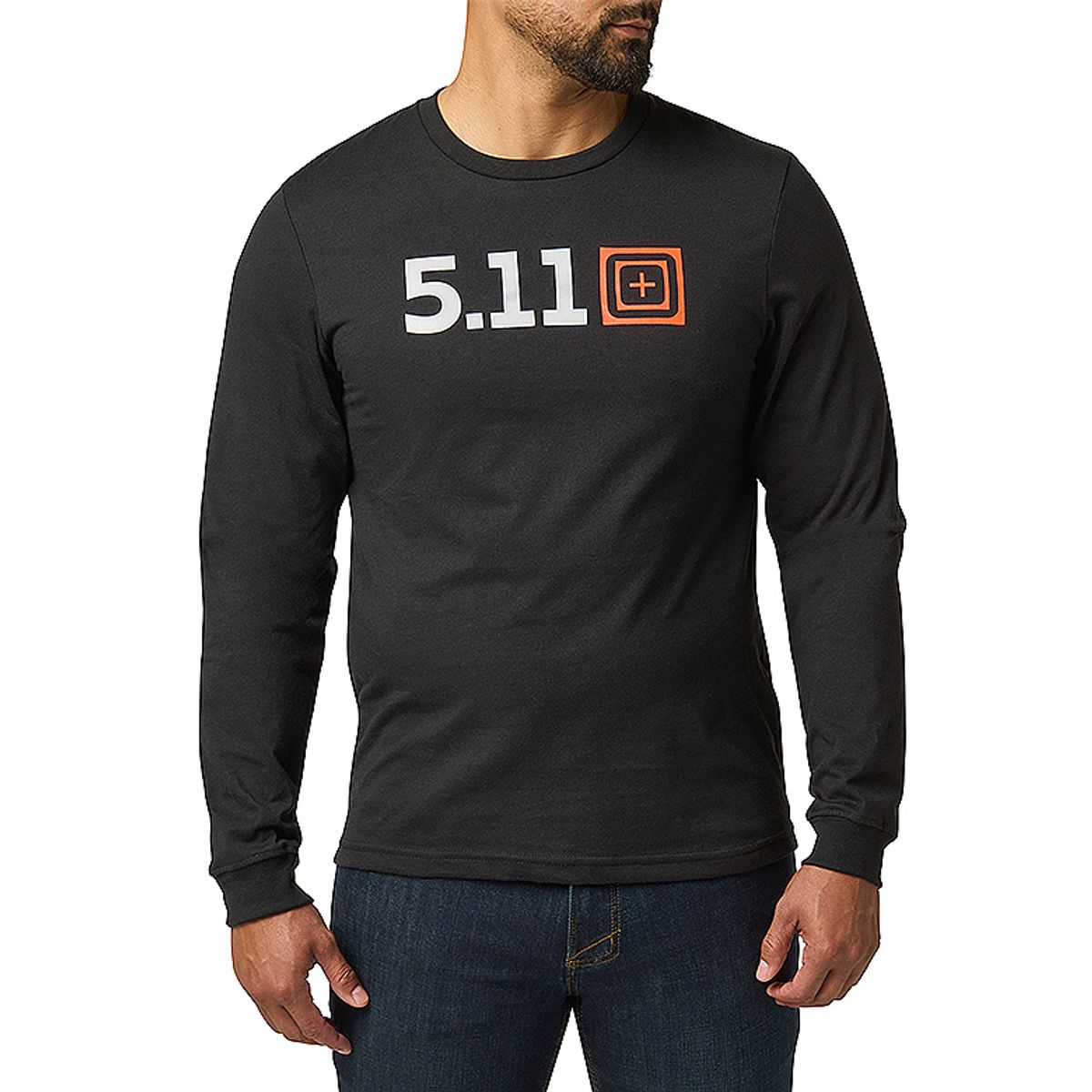 5.11택티컬(5.11 TACTICAL) 스코프 롱 슬리브 티 (블랙)