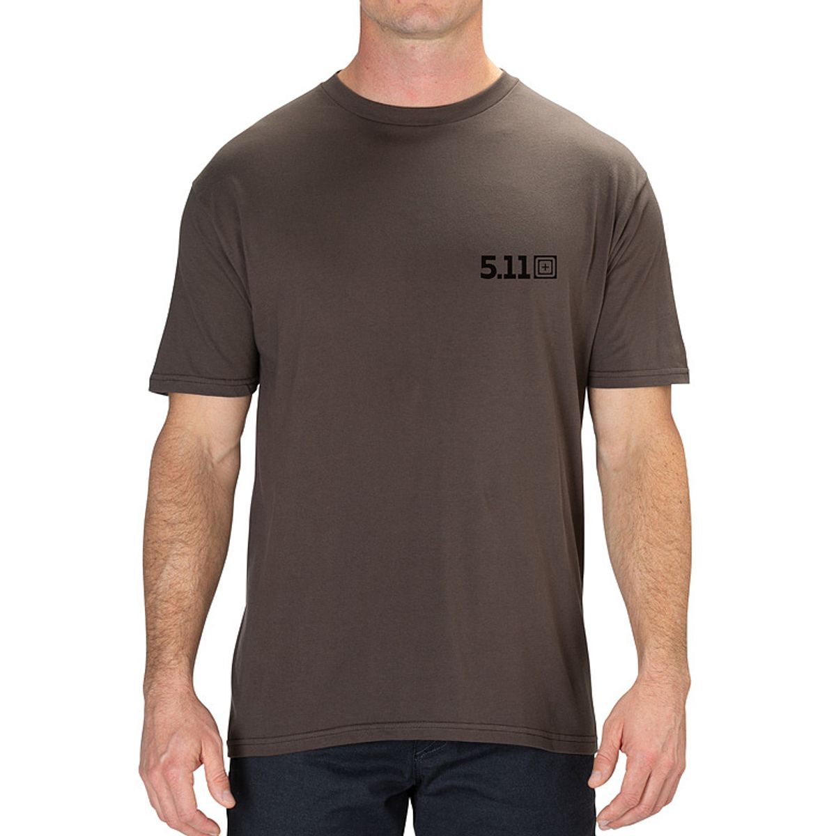 5.11택티컬(5.11 TACTICAL) 서브드 프레시 숏 슬리브 티셔츠 (브라운 헤더)