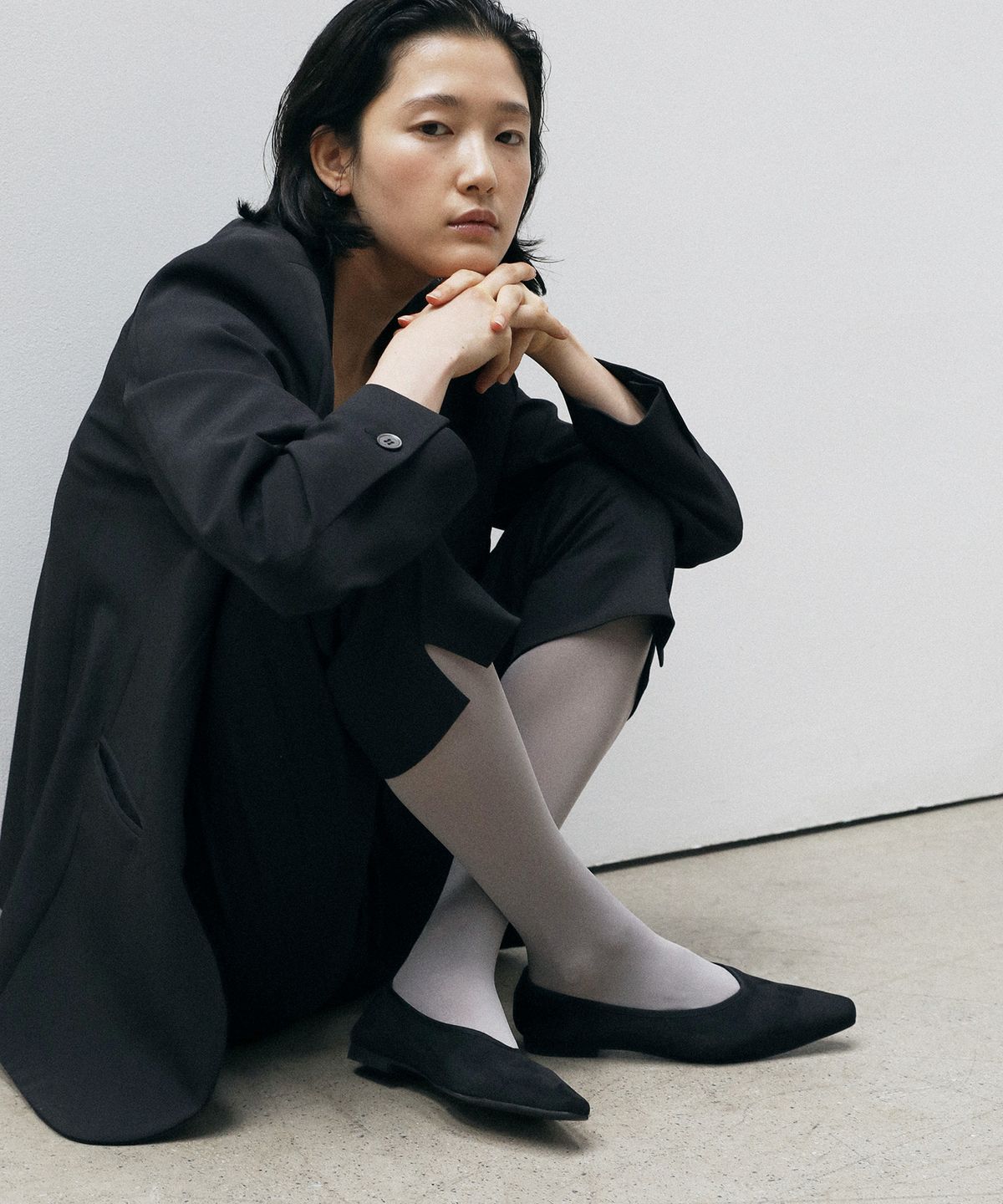 에퓨레(EPURE) MUSE Suede Flats (3color)