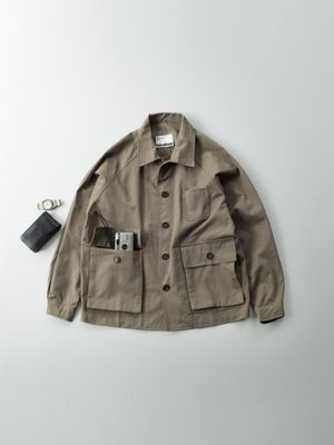 시티 워커 프렌치 자켓 (카키 그레이)