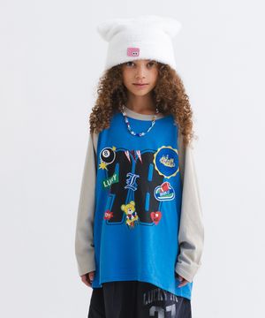 패치 프린팅 나그랑 티셔츠