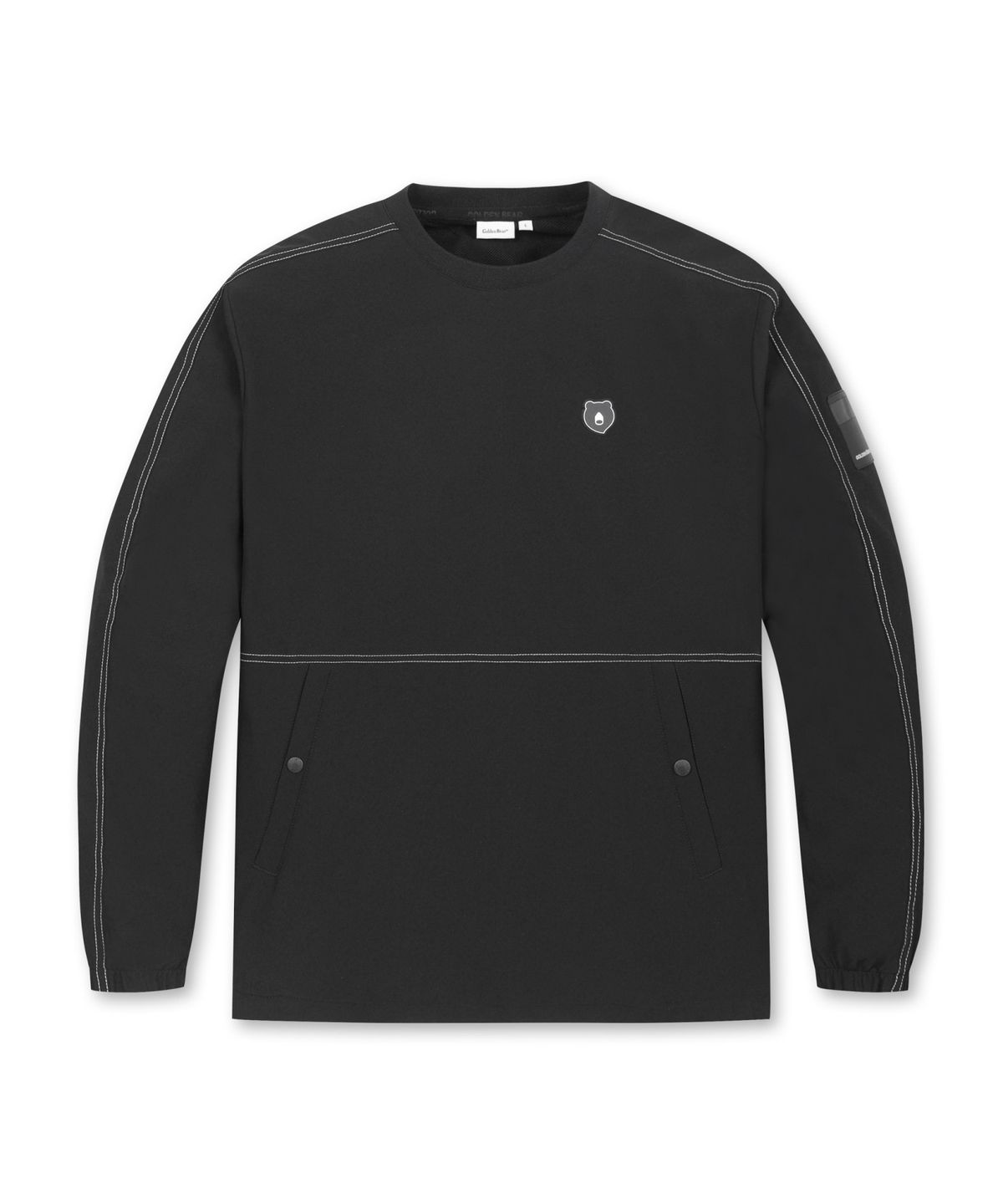골든베어(GOLDEN BEAR) Reflective Stitched Sweatshirt G4TAW25702BKX