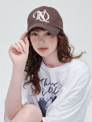 N 뮤즈 캡 _ 무드브라운