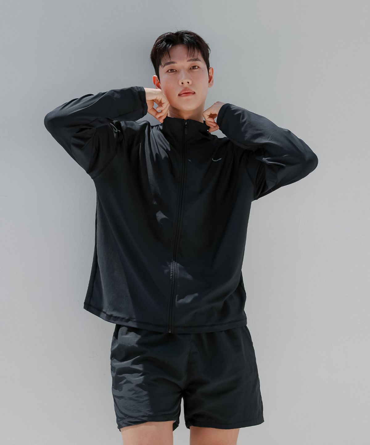 크라시앙(CRASSIANG) 선핏 남성 집업 래쉬가드