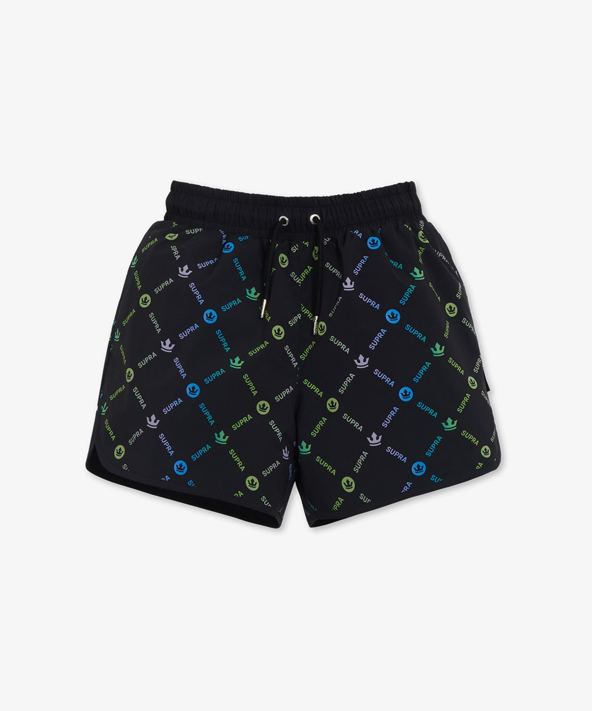 수프라(SUPRA) 모노그램 우먼스 우븐 반바지(BLACK)
