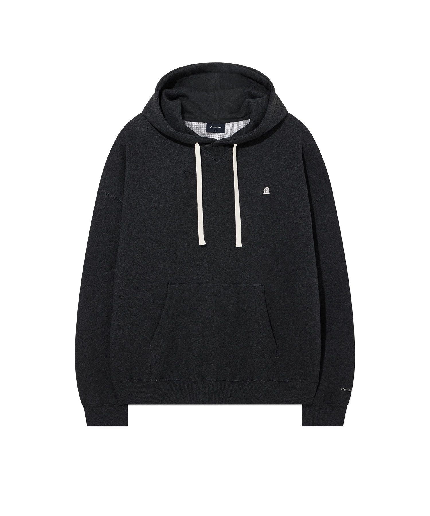 ★COVERNAT★ Signature Symbol Hoodie Gray MUSINSA | COVERNAT Signature Symbol Hoodie Melange Charcoal