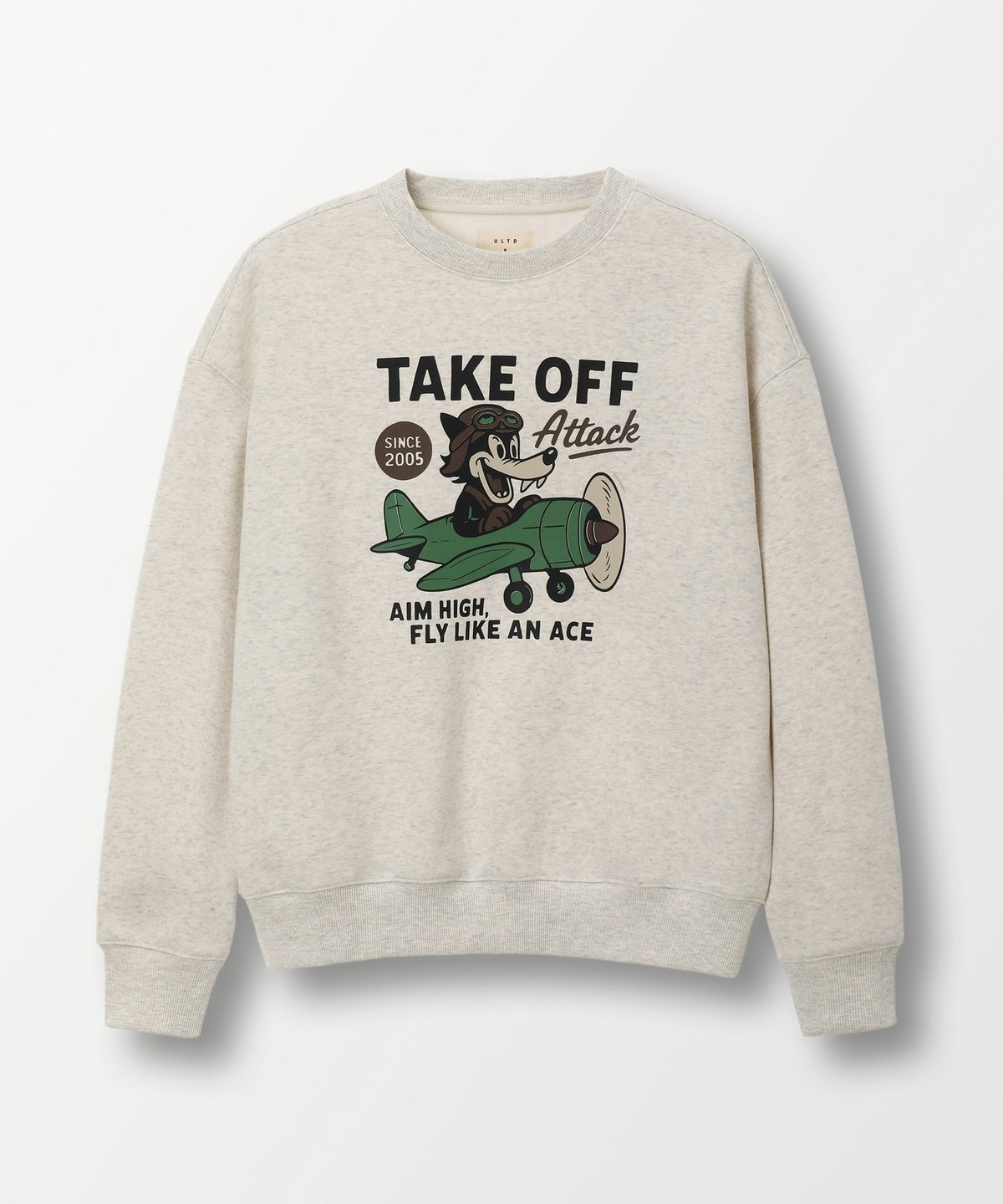 언리미트(UNLIMIT) Take Off Crewneck (U25DTTS117)