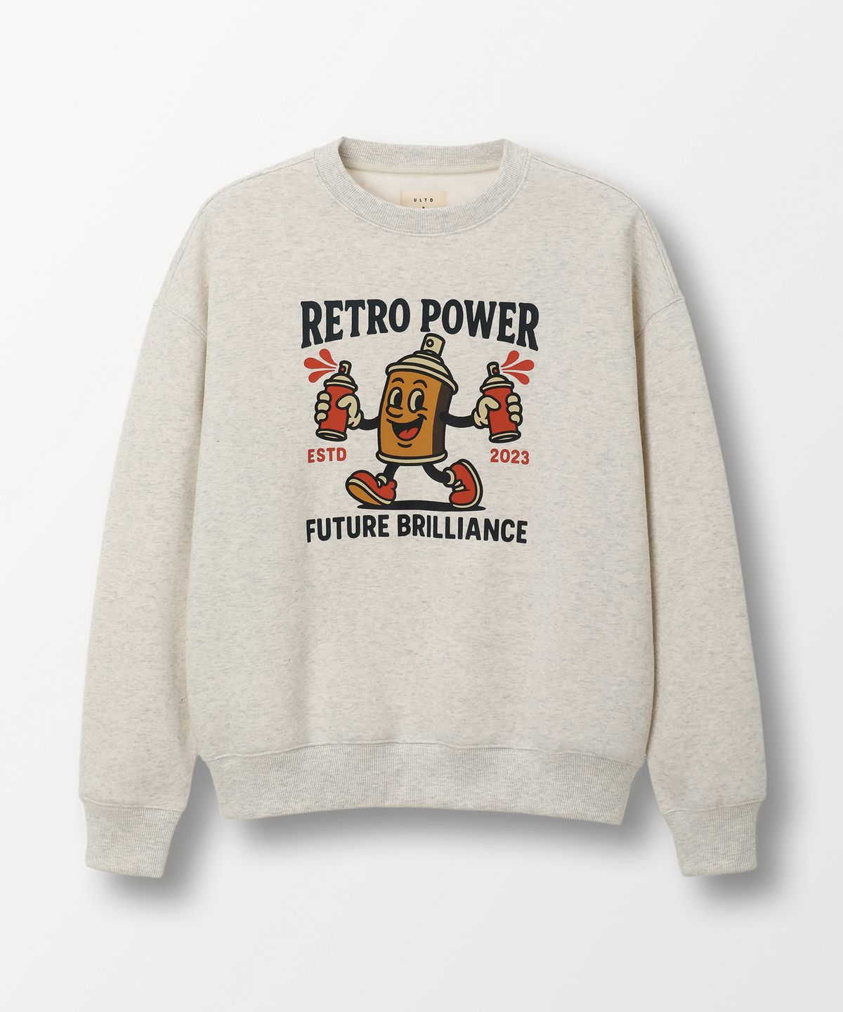 언리미트(UNLIMIT) Spray Crewneck (U25DTTS115)
