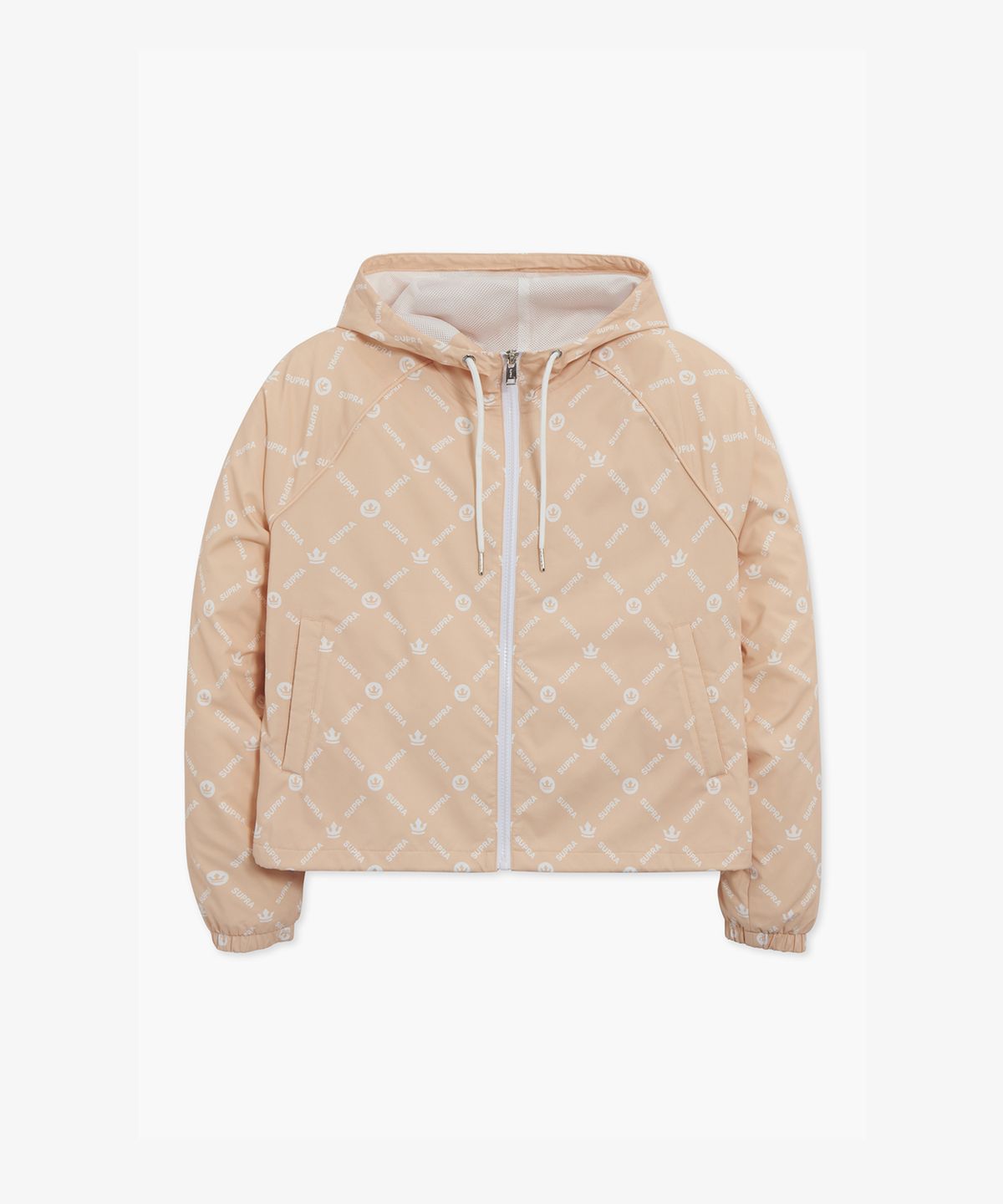 수프라(SUPRA) 모노그램 우먼스 우븐 바람막이(BEIGE)
